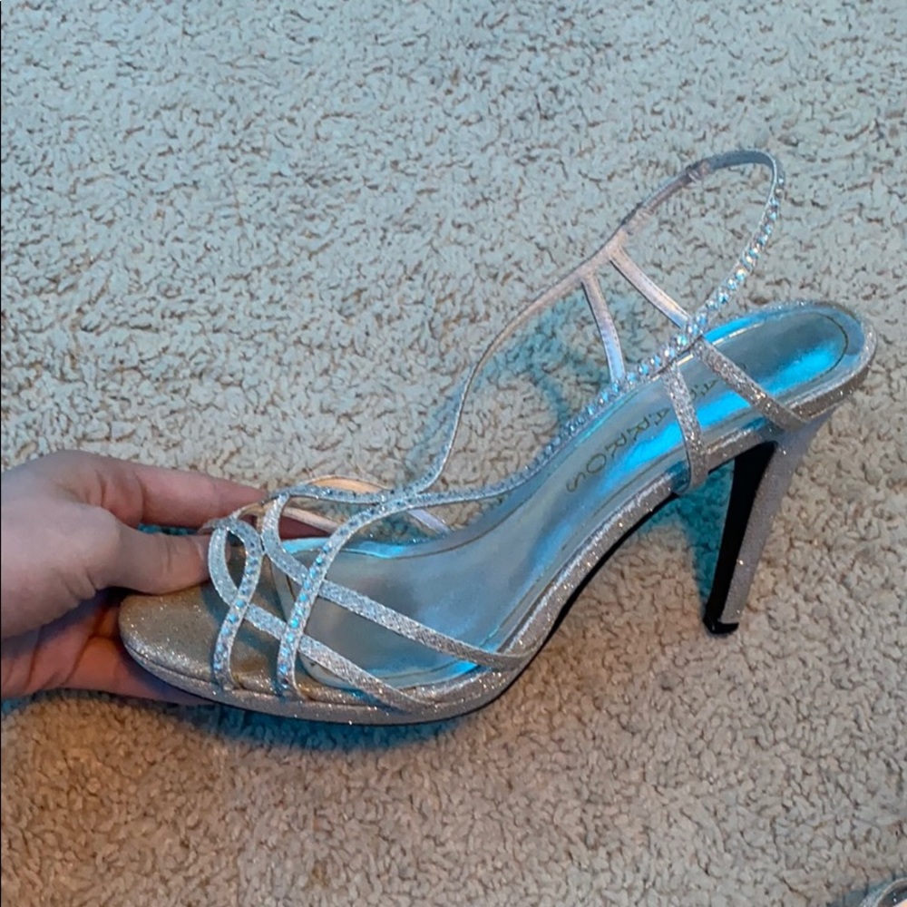 Sparkly heels